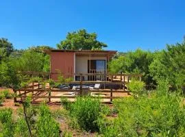 Romantic Private Bush Chalet at Game Farm Retreat near Hartbeespoort