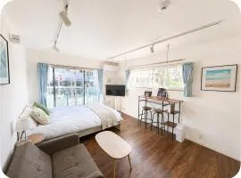 近沙滩 冲浪圣地 鵠沼海岸独立式公寓 独立卫生间 带厨房 有洗衣机