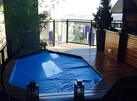 Refúgio Morumbi: Piscina aquecida e espaço gourmet