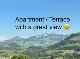 Appenzellerland, 2 Zimmer Ferienwohnung mit Aussicht
