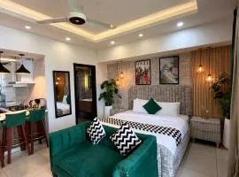 Designer STUDIO APARTMENT In Elysium Tower Opposite Centaurus Mall Islamabad