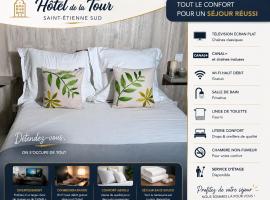HOTEL De La Tour Saint Etienne SUD, hotel di Le Chambon-Feugerolles