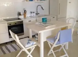 White Apartment Krk With Private Garden