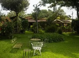 Cozy Countryside Lodge in Ataco with Tropical Gardens