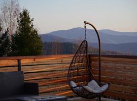 Widokówka Kudłacze Dom z Jacuzzi i sauną na wyłączność, hotell i Pcim