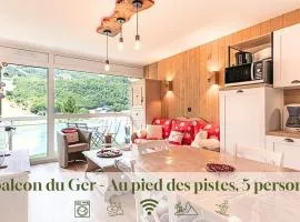 Le Balcon du Ger, vue panoramique sur les pistes