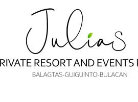 Julias Private Resort and Events Place, hotel a Bulakan