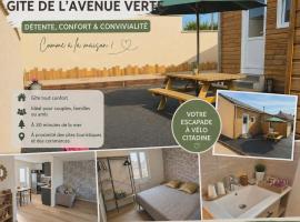 Gîte de l'Avenue Verte, hotel di Neufchâtel-en-Bray