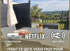 Maison de vacances avec terrasse
