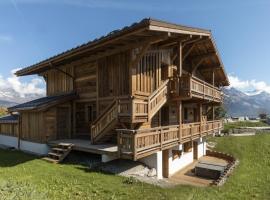 Chalet Suzane - Panorama Mont-Blanc & jacuzzi, hotel em Combloux