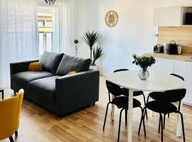 T2 cosy, calme avec balcon, parking et Netflix