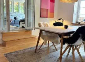 Design-Apartment am Wildbach mit Bergblick & direktem Zugang zur Natur