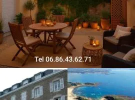TY SAM Bretagne - Bel appartement maison RDC Terrasse T3-T4 proche plages et commerces