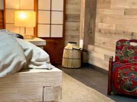 Oyado, Wellness, Bodensee, Badewannen Whirlpool, IR Sauna, 3D Kamin, Grill, Japanisch, hotell sihtkohas Überlingen