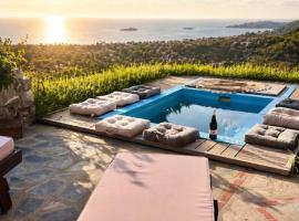 스키아토스 타운에 위치한 호텔 Villa GreenHill&Blue Sea