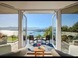 Seascape at coed y berclas, luxury accommodation with stunning sea view