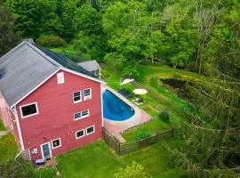 Historic Barn Retreat w Pool Pond Views Longview Pond Lodge by AvantStay