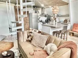 Serene Mountain Waterfront A-Frame Cabin