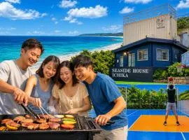 最大18名OK 屋内BBQ可 海まで7分 seaside施設 スポーツ可 大人数で楽しむ広々スペース Seaside House Ichika