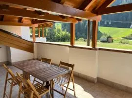 Attico in Legno ad Andalo, di fronte alle piste da sci