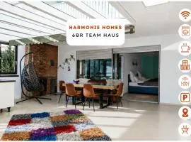 Team Haus -6Zimmer 12Betten Parkplätze Grillen Terrasse Balkone schnell nach Augsburg und München