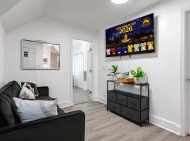 Penthouse 4BR — 4BR/2BA/9 Beds, hotel a Bayonne