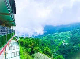 pristine mountain lodge