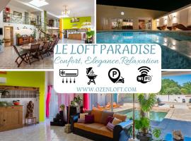 Loft d'exception 350m2 spacieux et lumineux avec piscine à 15 min de la mer, hotel v mestu Aimargues