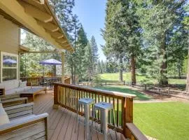 Game Room & On-Site Golf Course! Lake Almanor Home