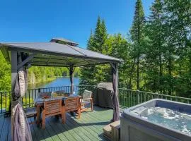 Chalet du Coeur avec spa et bord de l'eau