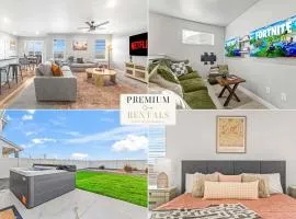 Spacious 5BR - Gamer Room - Hot Tub & Basketball