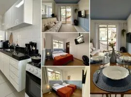 Apartamento central com suíte e 3 Smart TVs 43 pol - UFV a 1 km