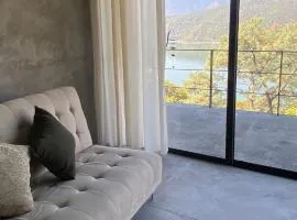 "Modern Loft Spectacular View of Mountain and Lake