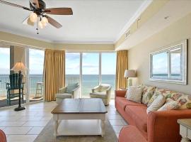 Modern 3BR Beachfront Condo with Wraparound Views、パナマ・シティ・ビーチのホテル