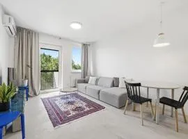 Sunny minimalist flat with balcony