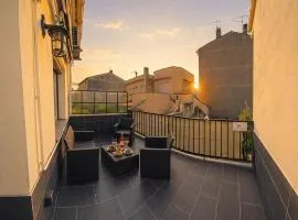La Demeure du Taureau T1 Studio cosy, Clim,Wifi, Castillet 15 min, parking facile
