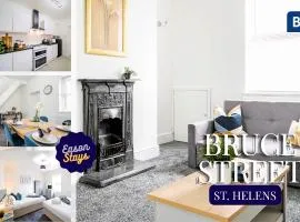 Spacious 3-Bedroom House in St Helens by Eason Stays, Ideal for Families & Business Travellers with Free Parking