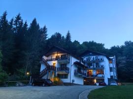 Hotel Trei Brazi, hotelli kohteessa Băile Olăneşti