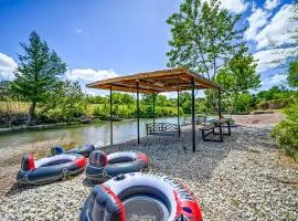 Blanco Riverfront Estate w/ 2 Homes: 8-Acre Oasis