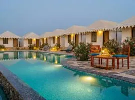 Style Desert Camp With Swimming Pool