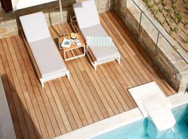Excellent Halkidiki Villa Residential Villa 3 3 Bedrooms Stunning Sea View, hotelli Amolianissa