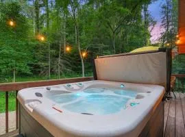 Cheerful Cabin Games Hottub Swings and Fun