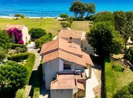 Villa bord de mer, piscine, tennis - 80m de la plage