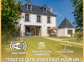 Maison Locquirecoise à 550m de la plage, hotel sa Locquirec