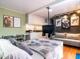Studio c AC, Piscina e Café Novo Hamburgo