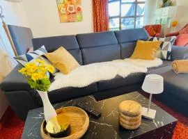 Die CLASSIQUE Suite 65qm - Viel Platz für Ihre Auszeit - Großer Eckbalkon, Badewanne, Poseidon Therme, Vierbeiner willkommen - inkl Parkgarage