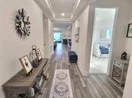 Serenity Now! THIRD BATHroom, 86" tv, large, newly built, spacious, modern, upscale furnishings, garage, screened lanai