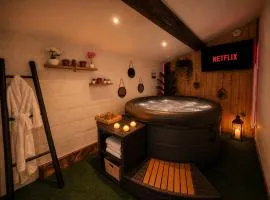 Escapade romantique avec spa privatif