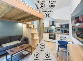 Le Loft cosy avec mezzanine Centre Guingamp