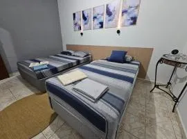 Descanso em família a 5min a pé do Santuário Nacional